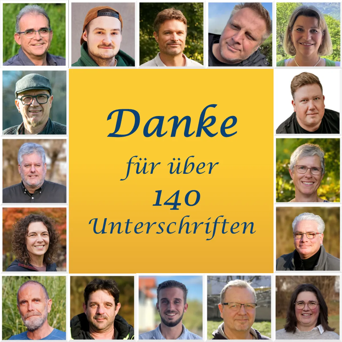 Wir sagen DANKE!