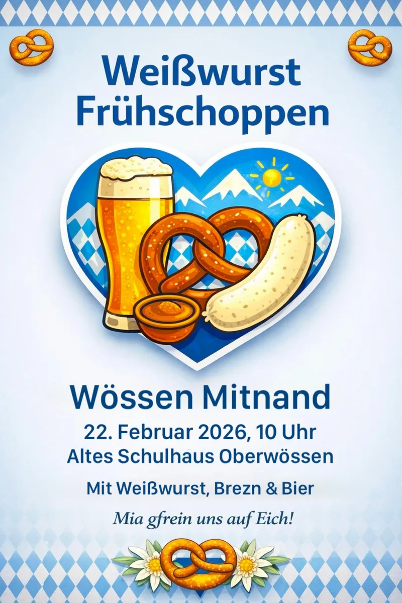 Frühschoppen in Oberwössen am 22. Februar 2026